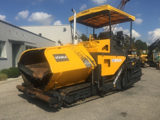 รถปูยาง Vogele SUPER 1800-1 ล้อแทรค