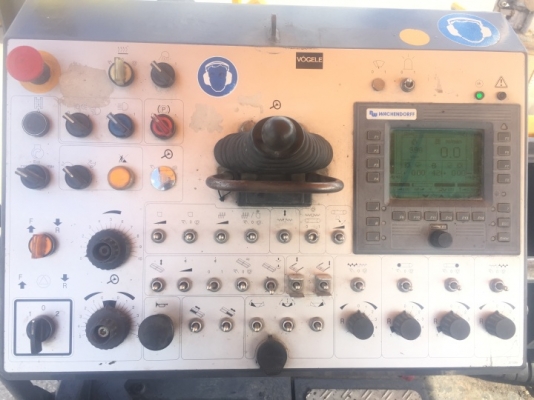 รถปูยาง Vogele SUPER 1800-1 ล้อแทรค