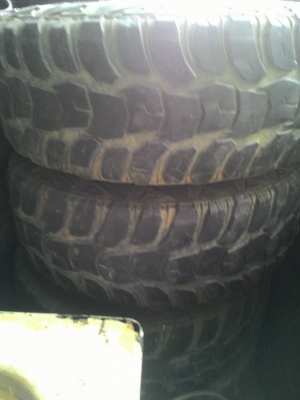 ขายด่วน ล้อเบรนเล่ ขอบ16 พร้อมยาง มาแชลมัด 265-75-16 ยกชุด 12000