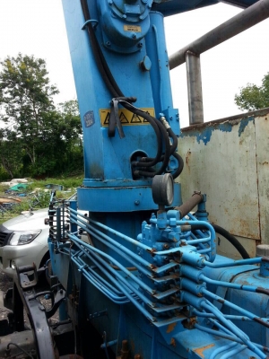 ขายรถ6ล้อ HINO KM779 เครื่อง 117แรงม้า ติดเครน 3ตัน สนใจโทร 081-970-1072