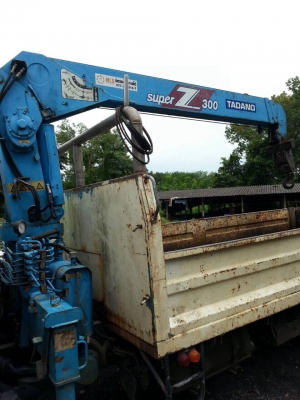 ขายรถ6ล้อ HINO KM779 เครื่อง 117แรงม้า ติดเครน 3ตัน สนใจโทร 081-970-1072