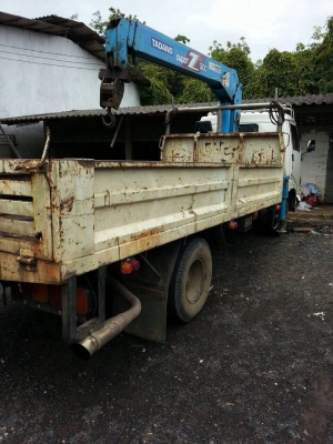ขายรถ6ล้อ HINO KM779 เครื่อง 117แรงม้า ติดเครน 3ตัน สนใจโทร 081-970-1072