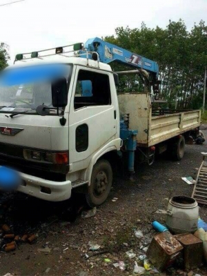 ขายรถ6ล้อ HINO KM779 เครื่อง 117แรงม้า ติดเครน 3ตัน สนใจโทร 081-970-1072