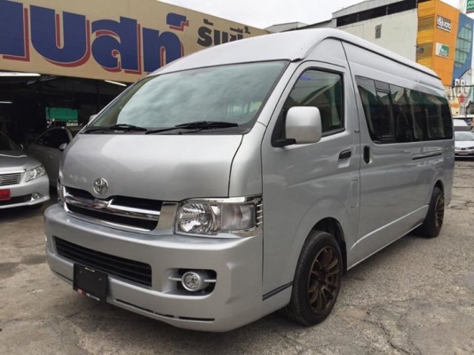 ขายรถตู้ดีเซล2.5ปี06เกียMTแต่งวีไอพีเบาะสี่แถวแอร์บัสโทร0877758887นางเบสท์รถตู้ท่าพระ