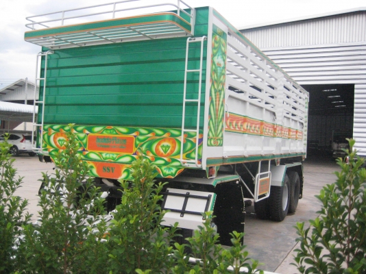 ขายรถพ่วง 3 เพลาต่อใหม่ พร้อมชุดจดทะเบียน 500,000 บาท