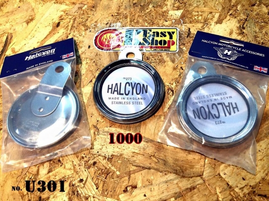 ป้ายใส่ภาษี Halcyon  made in england