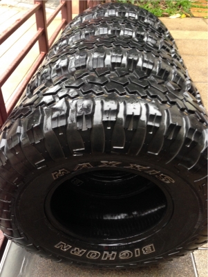 ยาง Mud Maxxis 33 12.5 R15 ปี12 พร้อมใช้งาน