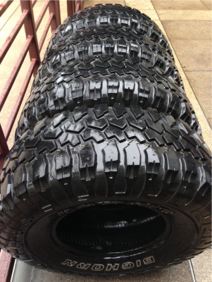 ยาง Mud Maxxis 33 12.5 R15 ปี12 พร้อมใช้งาน