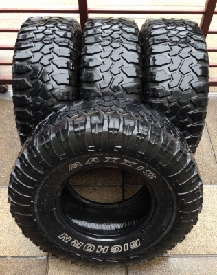 ยาง Mud Maxxis 33 12.5 R15 ปี12 พร้อมใช้งาน