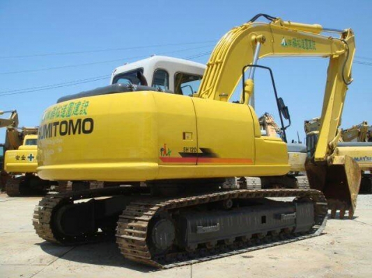 รถสวยจัด Sumitomo SH120 ปี2007 นำเข้าจากญี่ปุ่น 090-986-2521อ๊อบ