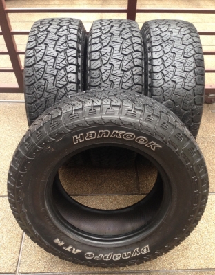 ยาง All Hankook 265 65 17 กลางปี13 ดอกเต็ม ใช้อีก2-3ปีสบายๆ
