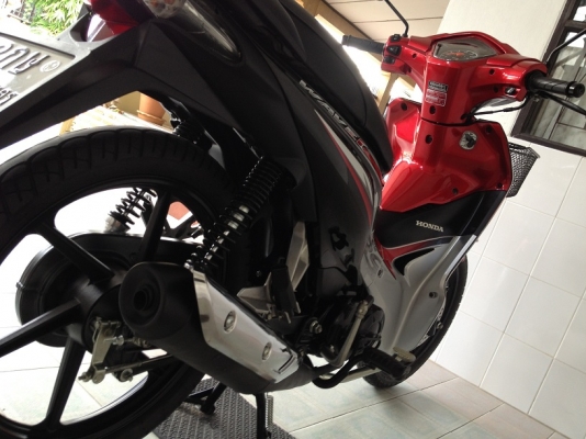 Wave110i ตัวTOP ล้อแม็ก สต๊าดมือ วิ่ง7000 ปี57 (ของแถม 4 รายการ)