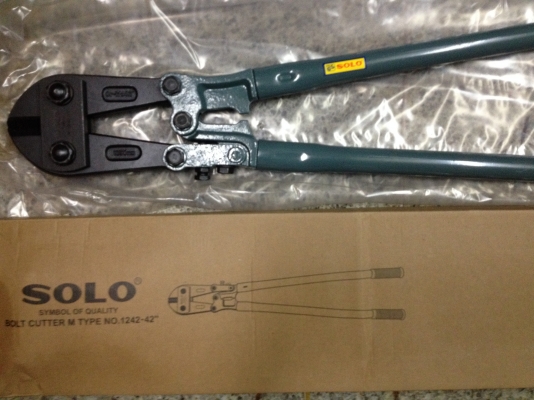 กรรไกรตัดเหล็กเส้น SOLO 42" รุ่นงานหนัก