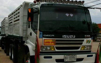 18ล้อพ่วง ISUZU DECA FXZ-270 ยูโรทู แม่+ลูก ดั้มสามมิตร **ขาย ISUZU DECA-270 ยูโรทู 18ล้อพ่วง แม่+ลูก ดั้มเหล็กสามมิตรลอนเฉียง สภาพสวย พร้อมใช้งาน ISUZU DECA FXZ23NZF 2 4 6SD1-Turbo 270แรง EURO-2 ปี48 เครื่องดำ เฟืองช้า เครื่องเดิม