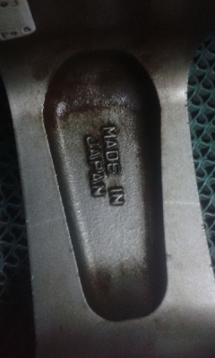 ขายล้อซิ่งญี่ปุ่นใส่Volvo/เปอร์โย/SAABของLehrmeister สีเทากัน 6ก้านแบน 5รู108