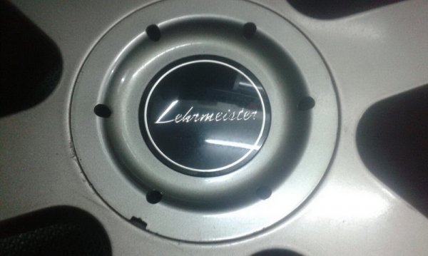 ขายล้อซิ่งญี่ปุ่นใส่Volvo/เปอร์โย/SAABของLehrmeister สีเทากัน 6ก้านแบน 5รู108