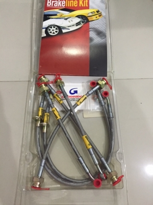 สายเบรคถัก Goodridge สำหรับ 2005-10 Honda Odyssey ของใหม่แกะกล่อง