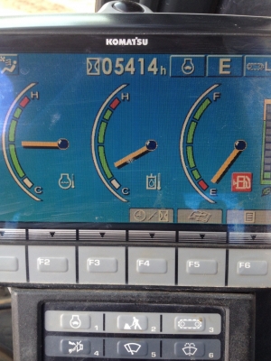 ขายรถแบคโฮ KOMATSU PC160-8 เอกสารอินวอย 5414 ชม.ราคา 1650000