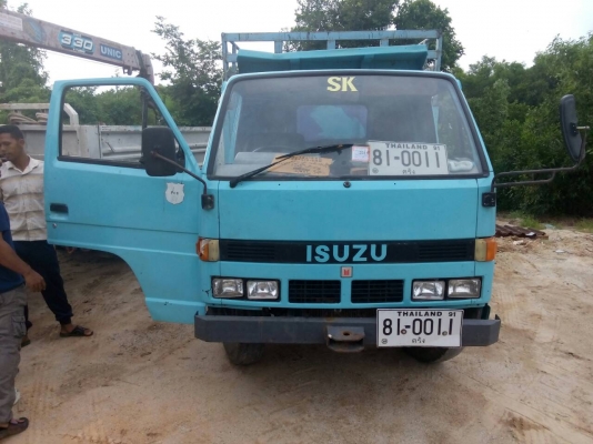 ขายรถบรรทุก 6 ล้อดัมพ์ ISUZU TLD53 110 แรงม้า ราคา 180000
