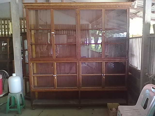 ขายตู้โชว์ห่วยไม้สักทั้งหลัง