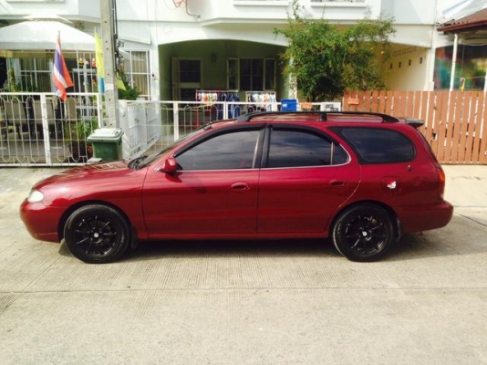 ฮุนได อีแลนตร้าแวน ปี97 เกียร์ออโต้ ติดแก๊ส สวยมาก กล็อฟ์ 0804465223