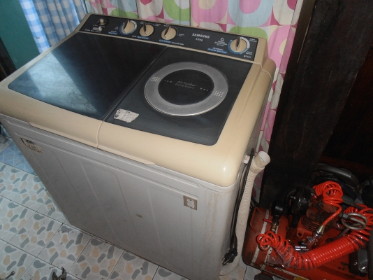 เครื่องซักผ้า แบบ 2 ถัง ซัมซุง 8 กก.