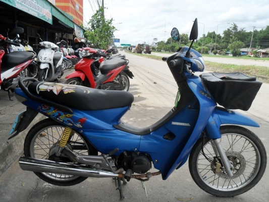 เวฟZ100 ปี53 ภาษีเต็ม รถบ้านเครื่องเดิมไม่เคยเปิด