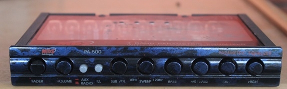 ปรี 4แบนด์ ยี่ห้อmds รุ่นpa-500 ราคา 600 บาท