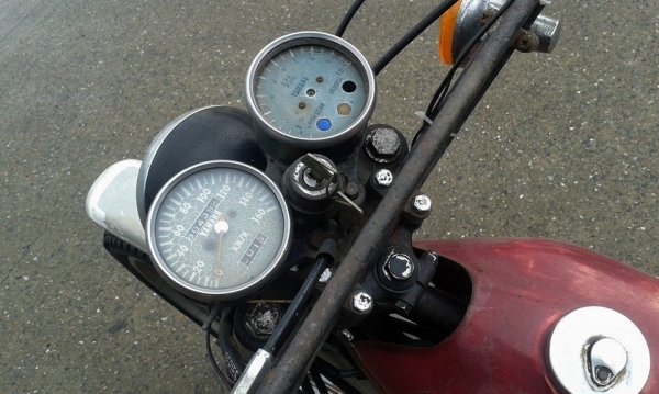 ัyamaha dt125 โช๊คคู่