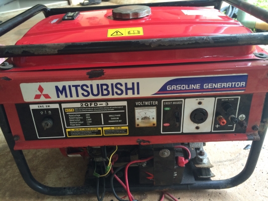 ขายเครื่องปั่นไฟ mitsubishi