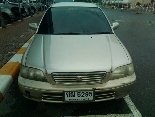 ขาย HONDA  CITY ปี1997  เครื่องดี  ช่วงล่างดี   เเอร์เย็น  พร้อมใช้   เก็บสีินิดหน่อย  เล่มพร้อมโอน       0876835269