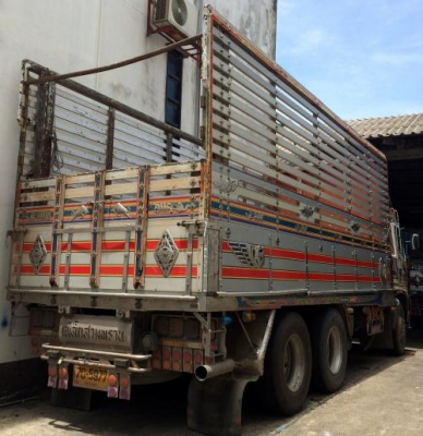 ขายรถบรรทุก 10 ล้อ รถสิบล้อ Hino Mega FL 260 hp ปี50