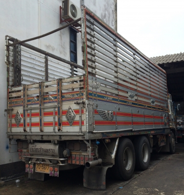 ขายรถบรรทุก 10 ล้อ รถสิบล้อ Hino Mega FL 260 hp ปี50