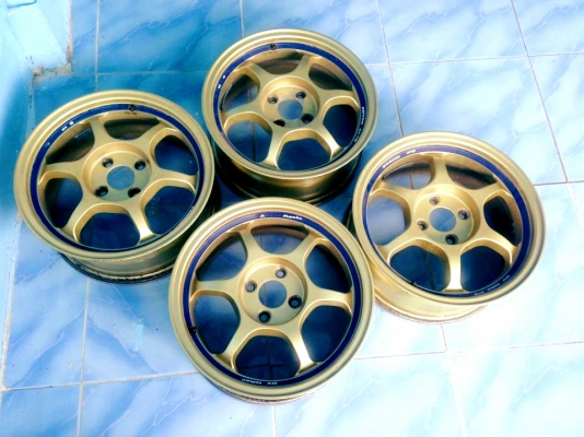 ขายล้อ RG ขอบ15 4/100 กว้าง6.5 ออฟ38