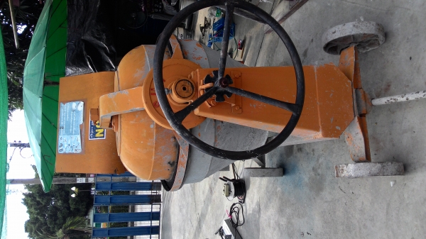 โม่ผสมคอนกรีตมือสองพร้อมใช้ มอเตอร์ 3 แรง สภาพสวย