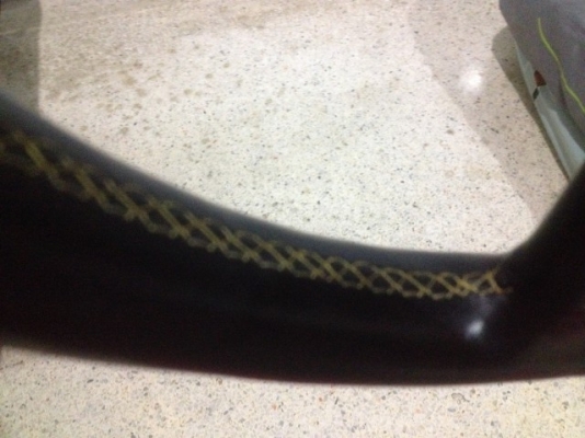 วงสามก้านด้ายเหลือง MADE IN ITALY เเท้ของเก่าญี่ปุ่นสภาพตามรูป