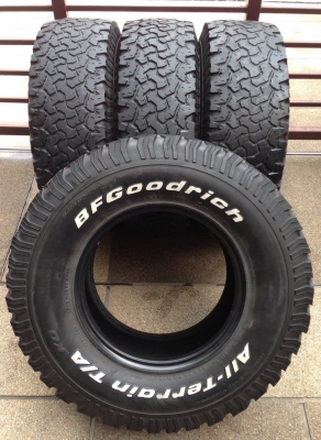 ยาง All BF goodrich 31 10.5 R15 ปี12 พร้อมใช้งาน