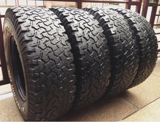ยาง All BF goodrich 31 10.5 R15 ปี12 พร้อมใช้งาน