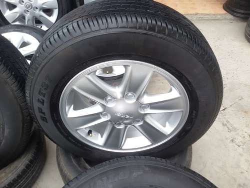 ขายล้อISUZU All New 16 พร้อมยาง215/65/16 ปี 13 4 ล้อ ขายล้อISUZU All New 16 พร้อมยาง215/65/16 ปี 13 4 ล้อ