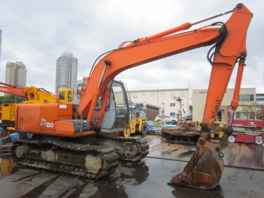 ขายค่ะ HITACHI EX120-5 รถสวย นำเข้าจากญี่ปุ่นแท้ๆๆ ค่ะ เอกสารพร้อมค่ะ