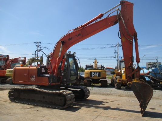 ขายค่ะ Hitachi ZX120-1  นำเข้าเองจากญี่ปุ่น สภาพสวย เครื่องปั้มดี ระบบดี มีลายหัวกระแทก รถสวยค่ะ