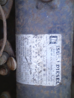 เครื่อง isuzu tx 120