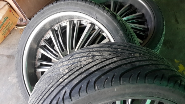 ** ราคา 35,000 ** แม็กขอบ 24 + พร้อมยาง 295/35R24 พร้อมใช้มากๆ