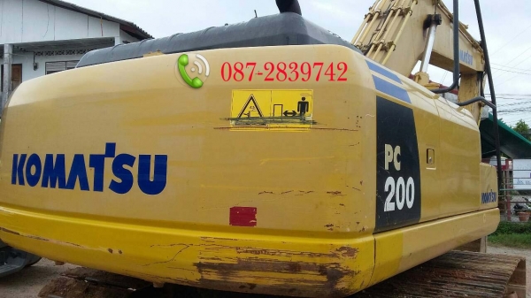 ขายรถแบคโฮ KOMATSU PC200-8