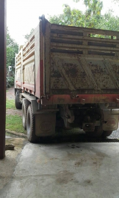 สิบล้อ มิตรซู FUSO 270โบว์ ปี56 แม่ลูก ดั้มสามมิตรแท้ สภาพสวยบางเดิม วิ่งน้อย100&times;&times;&times;กม.ไม่เคยมีอุบัติเหตุ ทะเบียนพร้อมโอน