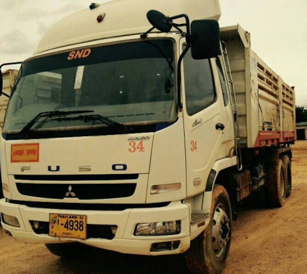 สิบล้อ มิตรซู FUSO 270โบว์ ปี56 แม่ลูก ดั้มสามมิตรแท้ สภาพสวยบางเดิม วิ่งน้อย100&times;&times;&times;กม.ไม่เคยมีอุบัติเหตุ ทะเบียนพร้อมโอน