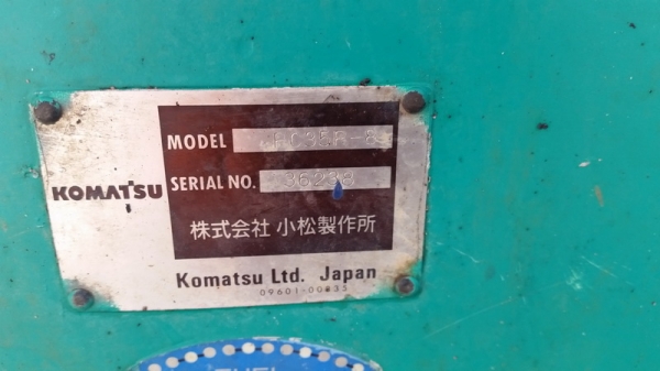 ขายรถขุดเล็ก แมคโครเล็กkomatsu pc35-8 สภาพสวยพร้อมใช้ เดิมๆเลย