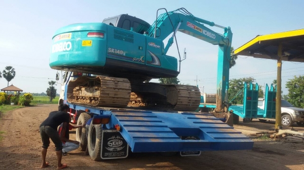 ขายรถ 10  ล้อ 2 เพลาเทเลอร์ท้ายลาด ภาษี ปี59