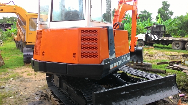 ขายแบคโฮ kubota kh 040 เก่านอก