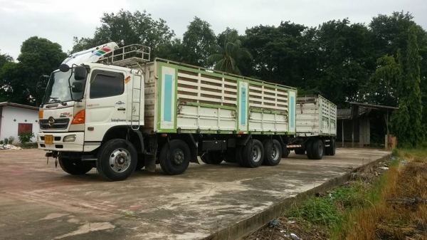 ด่วนขาย320ปี51ตัวสุดท้ายพ่วงไม่ดั้มแม่12ล้อกะบะสามมิตรยาว7.50เมตร ลูกสามมิตรยาว6.50เมตร รถต่อออกจากห้างมาตรฐานโรงงานแท้ เดิมๆยางเต็ม